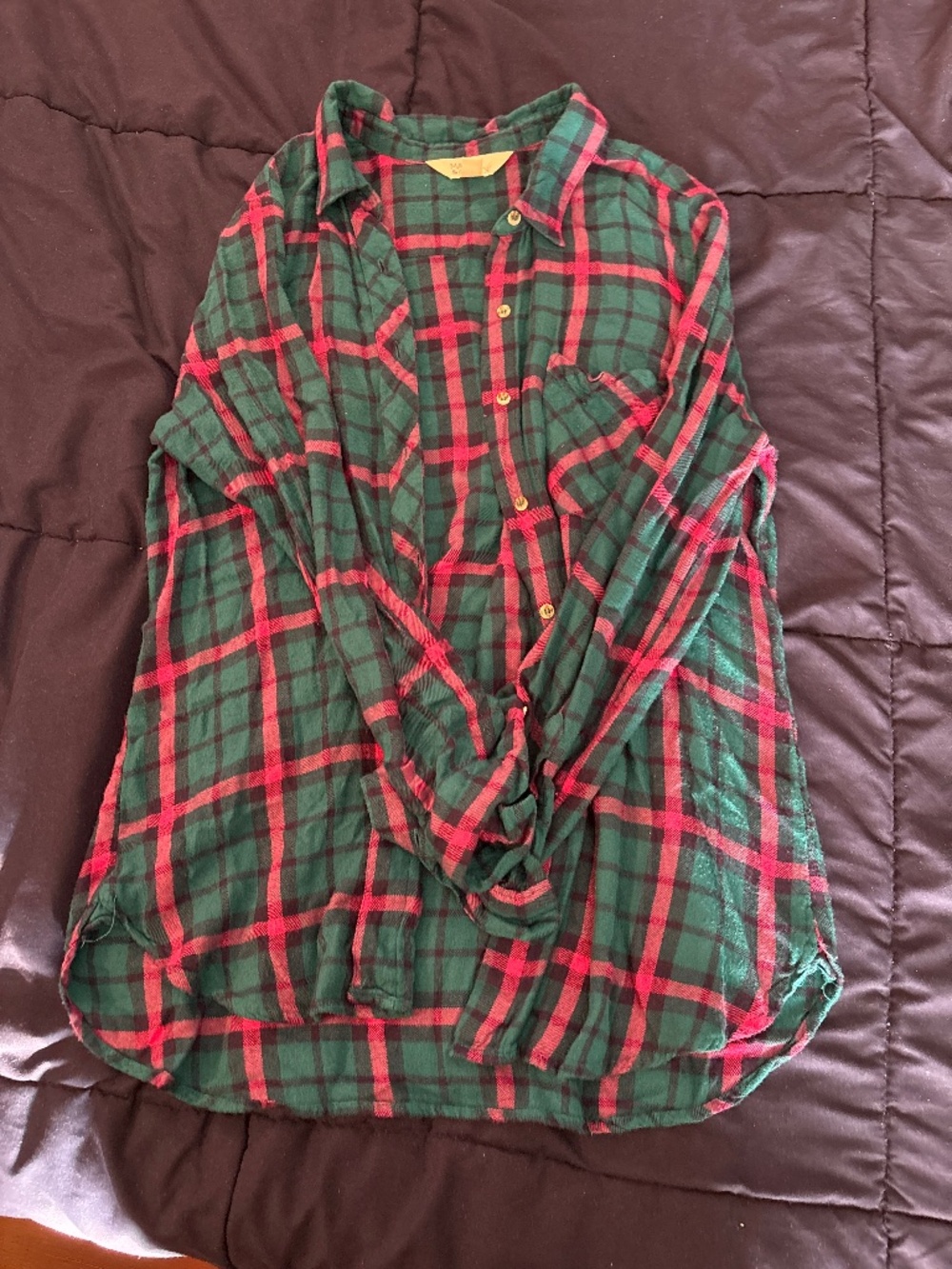 Market & Spruce flannel button down - Picture 1 of 3
